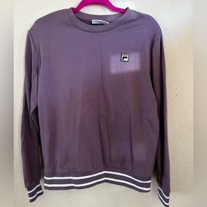 Purple FILA sweater